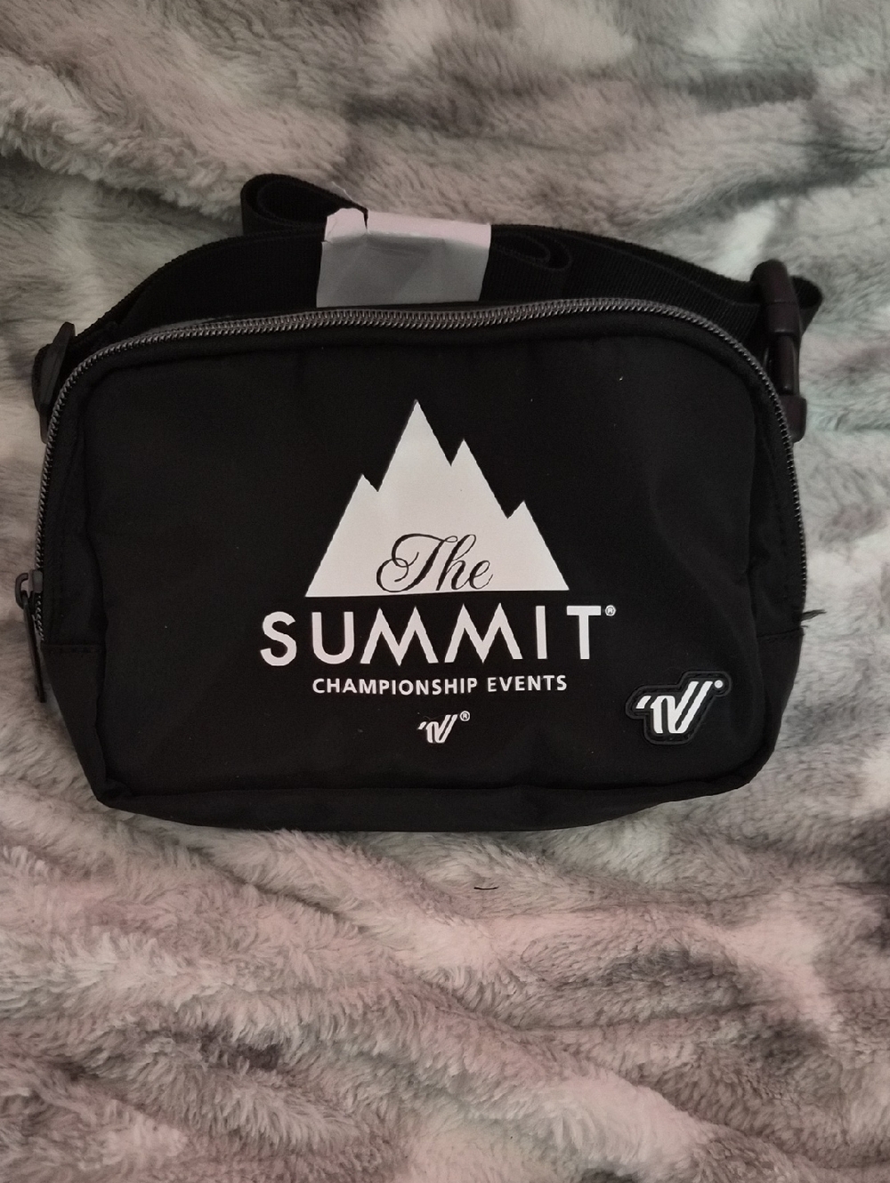 The Summit Championship Events Black Crossbody Bag